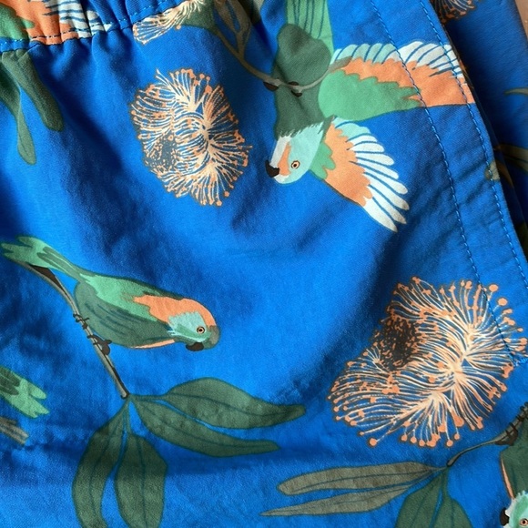 Patagonia - Blue printed summer shorts - Picture 2 of 7